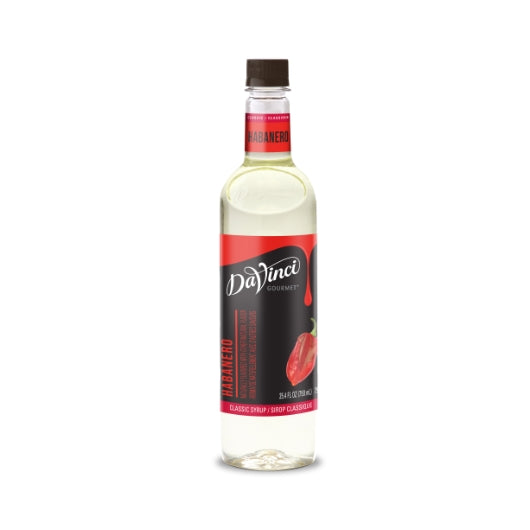 Davinci Gourmet Syrup Habanero Flavored-750 Milliliter-4/Case