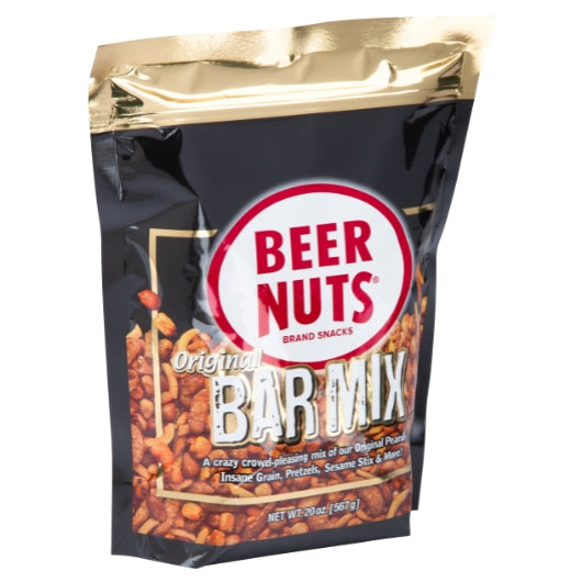 Beer Nuts Bar Mix Bag-20 oz.-8/Case