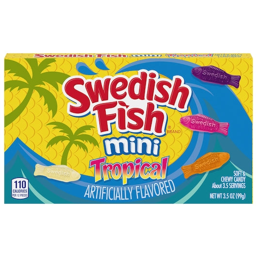 Swedish Fish Grab-and-Go Candy Snacks In Reception Box, (240