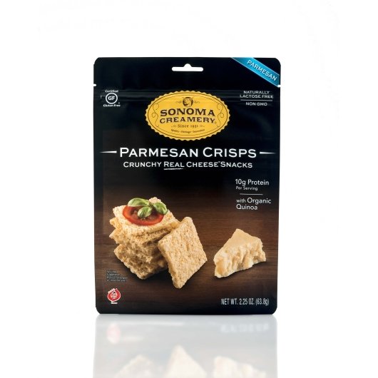 Sonoma Creamery Crisps Crisps Parmesan 12 2.25 oz.-2.25 oz.-12/Case