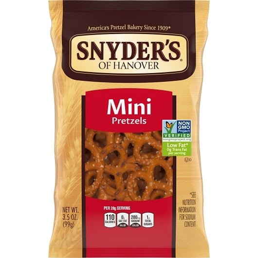 Snyder's Of Hanover Display Mini & Hot Buffalo Wing-28 Count-1/Case