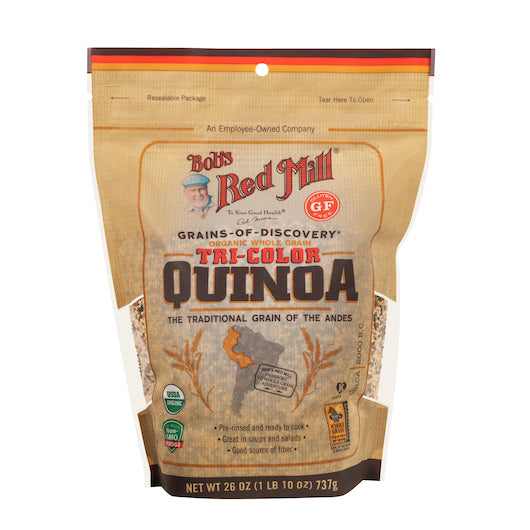 Bob's Red Mill Natural Foods Inc Quinoa Tri-Color Organic-26 oz.-4/Case