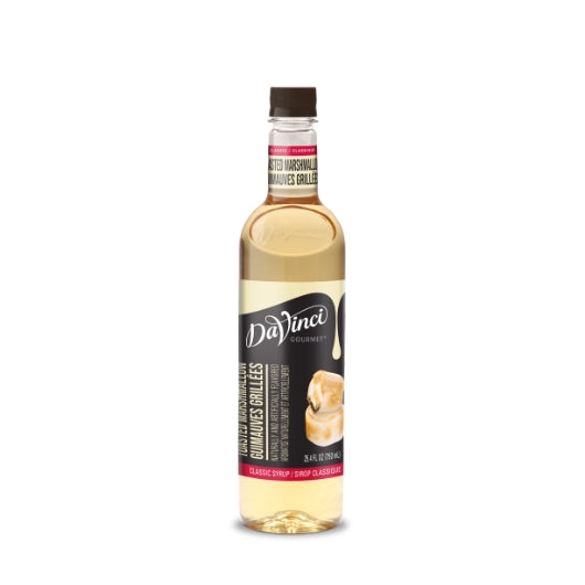 Davinci Gourmet Syrup Toasted Marshmallow Flavored-750 Milliliter-4/Case