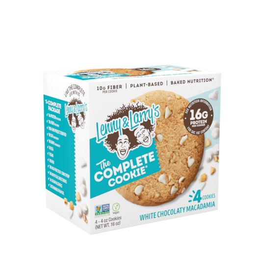 Lenny & Larry's Complete Cookie White Chocolate Macadamia Complete Cookie-4 Each-18/Case