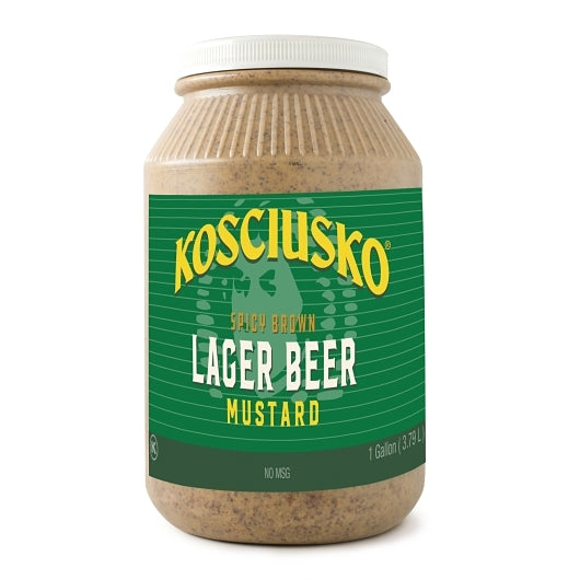 Plochman's Kosciusko Beer Mustard Bulk-1 Gallon-2/Case