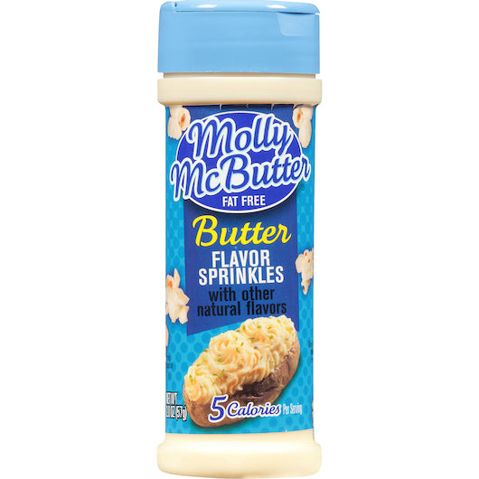 Molly Mcbutter Original Natural Butter Sprinkles-2 oz.-12/Case