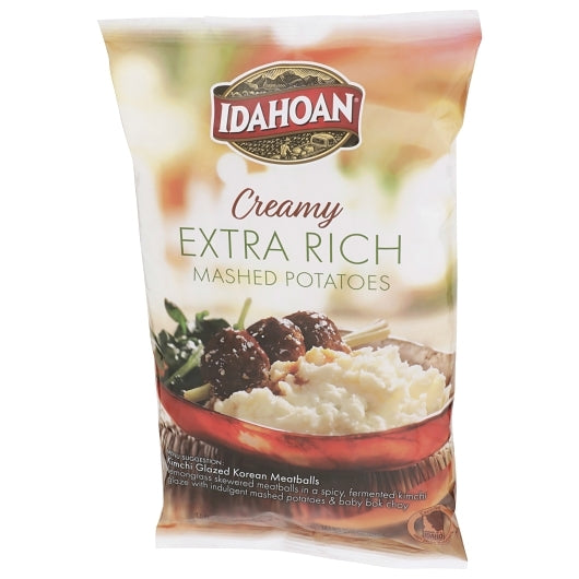 Idahoan Foods Creamy Extra Rich Mashed Potatoes-31.5 oz.-8/Case