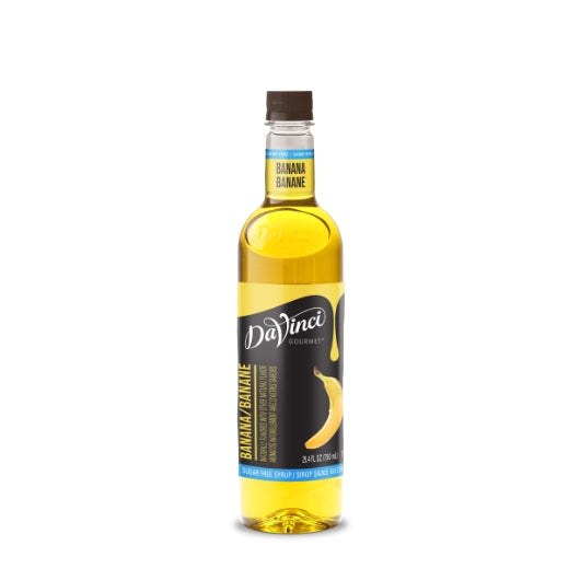 Davinci Gourmet Gourmet Sugar Free Banana Syrup-750 Milliliter-4/Case