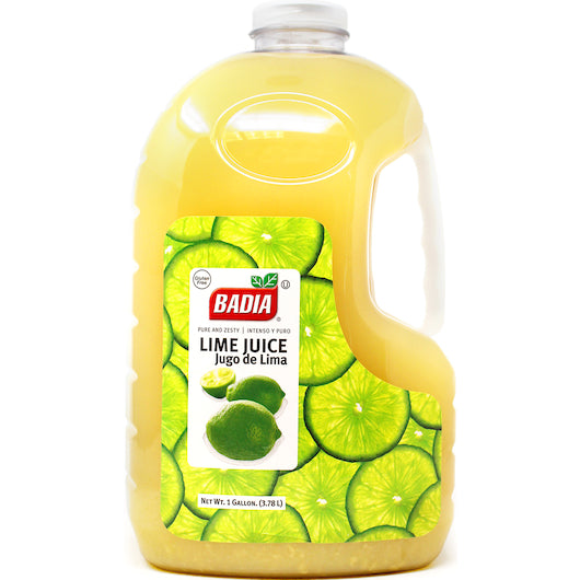 Badia Lime Juice-1 Gallon-4/Case