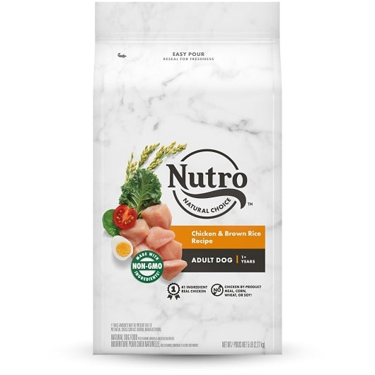 Nutro Adult Chicken Brown Rice Oatmeal-5 lb.-3/Case