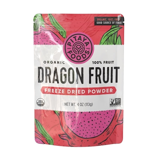 Pitaya Foods Organic Dragon Fruit Powder-4 oz.-12/Case