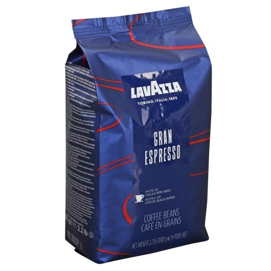 Lavazza 6 Bags Grand Espresso Beans 1Kg-1.02 Kilogram-6/Case
