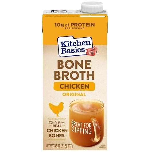 Kitchen Basics Original Chicken Bone Broth 32 oz.-32 oz.-12/Case