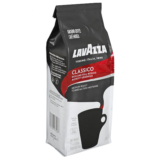 Lavazza Coffee Ground Classico-12 oz.-6/Case