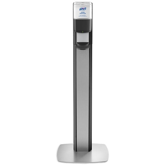 Purell Messenger Graphite Panel Floor Stand With Dispenser-1 Each