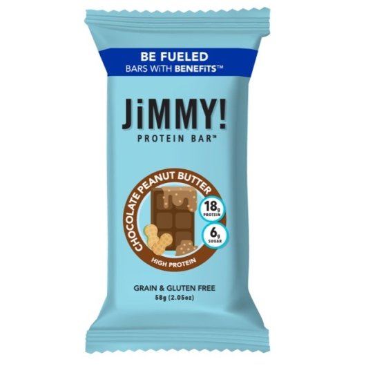 Jimmybar! Chocolate Peanut Butter-2.05 oz.-12/Box-12/Case