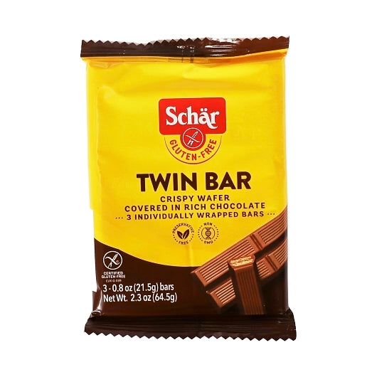 Schar Gluten Free Twin Bar-2.3 oz.-14/Case