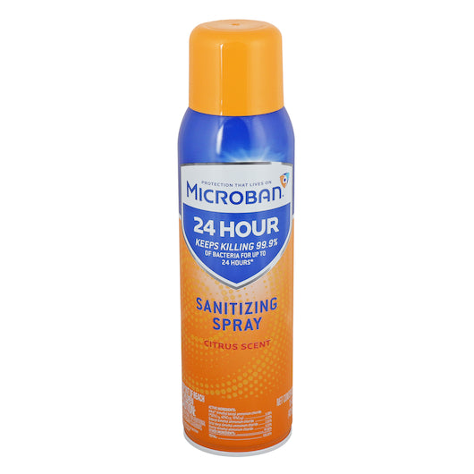 Microban Aerosol Spray Citrus-15 oz.-6/Case
