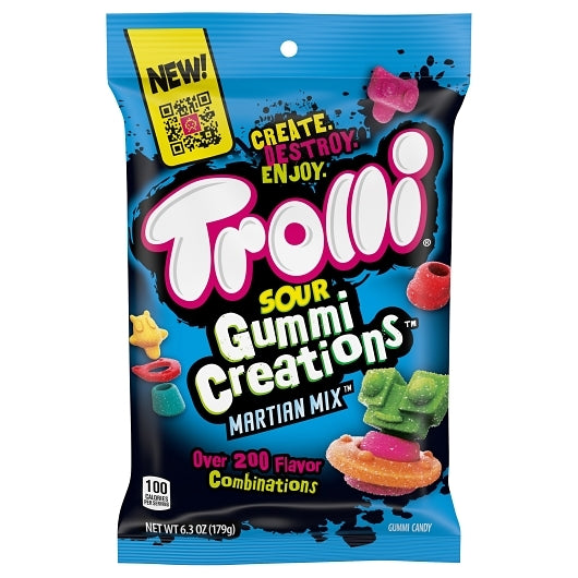 Trolli Creations Gummy Candy-6.3 oz.-8/Case