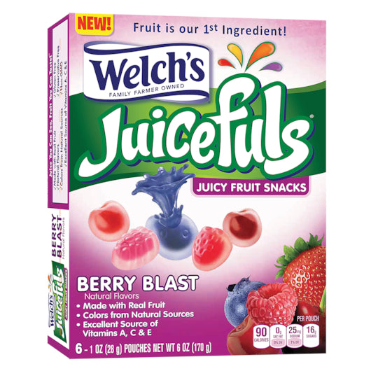 Juicefuls Berry Blast-1 oz.-6/Box-8/Case