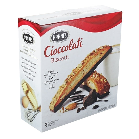 Nonni's Cioccolati Biscotti-6.88 oz.-6/Case