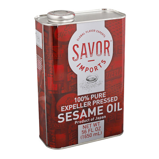 Savor Imports Non-Gmo Sesame Oil-56 oz.-6/Case