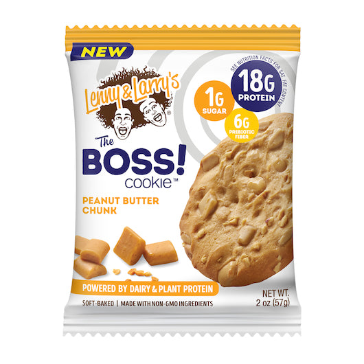 Lenny & Larry's Peanut Butter Chunk Boss Cookie-2.08 oz.-12/Box-6/Case