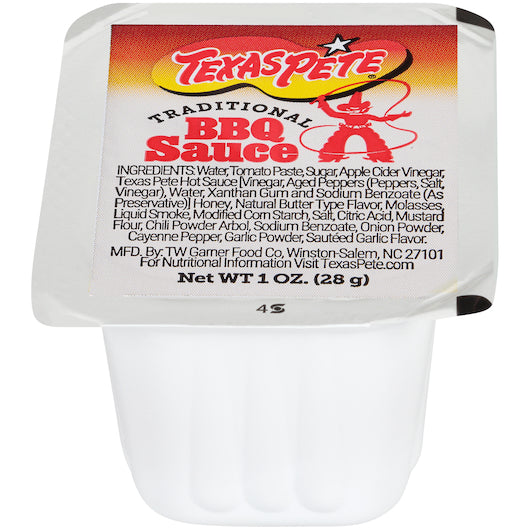 Texas Pete Traditional Bbq Sauce Cup Single Serve 150/1 Oz.