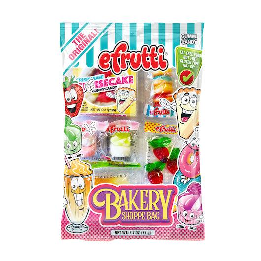 Efrutti Bakery Shoppe Bag Gummy Candy-2.7 oz.-12/Case