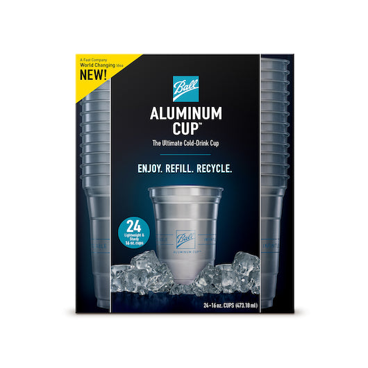 Ball Packaging 16 oz. Aluminum Cup-24 Count-5/Case