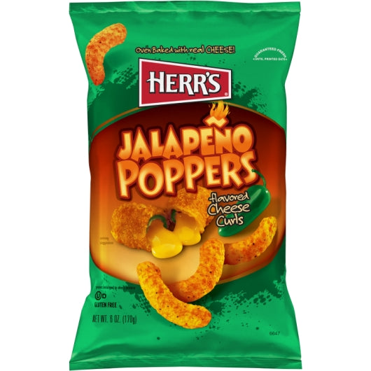 Herr Jalapeno Poppers-6 oz.-12/Case
