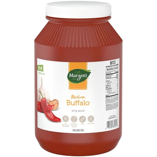 Marzetti Medium Buffalo Wing Sauce Bulk-1 Gallon-2/Case