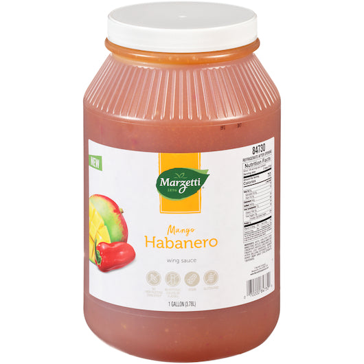 Marzetti Mango Habanero Wing Sauce Bulk-1 Gallon-2/Case