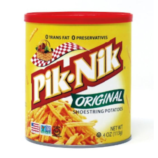 Pik-Nik Original Shoestring Potatoes Tray-4 oz.-12/Case