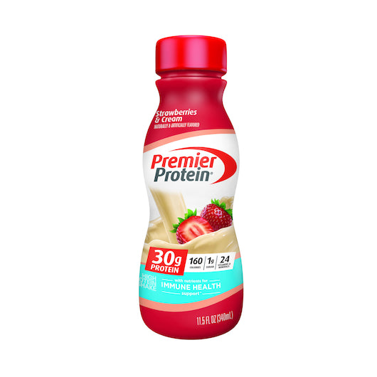 Premier Protein Protein Shake Strawberry-11.5 fl oz.-12/Case