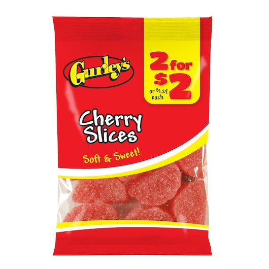 2 For $2 Cherry Slices Gummy Candy-5 oz.-12/Case
