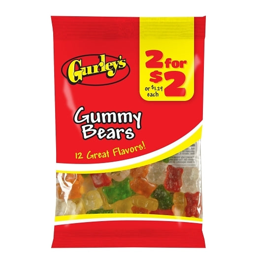 2 For $2 Gummy Bears-4.25 Each-12/Case