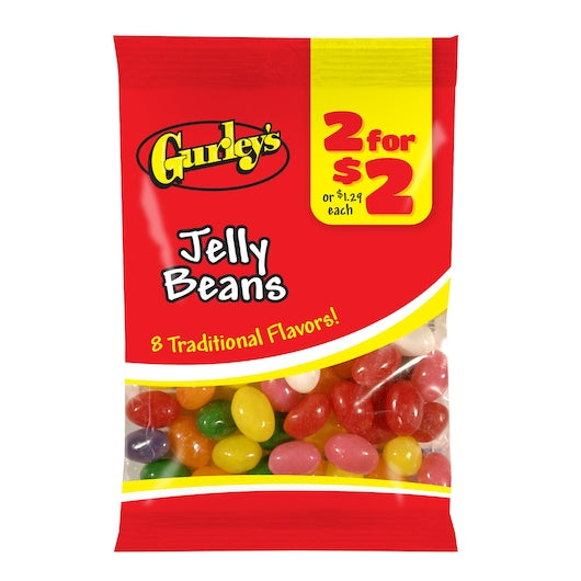 2 For $2 Jelly Beans-4.25 Each-12/Case