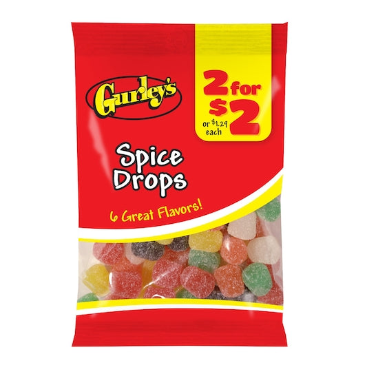 2 For $2 Spice Drops-4.75 oz.-12/Case