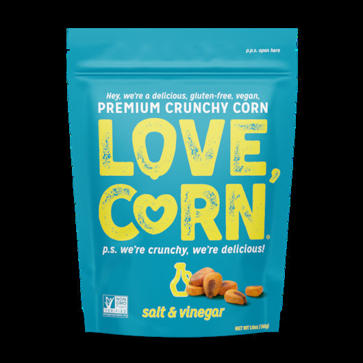 Love Corn Salt And Vinegar-1.6 oz.-10/Case