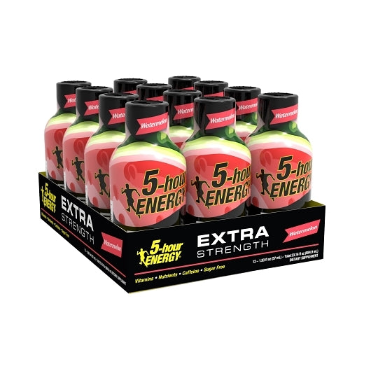 5-Hour Energy Extra Strength Watermelon-1.93 fl oz.s-12/Box-18/Case