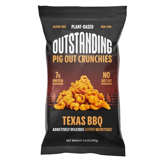 Pigout Crunchies Crunchies Texas Bbq-3.5 oz.-12/Case