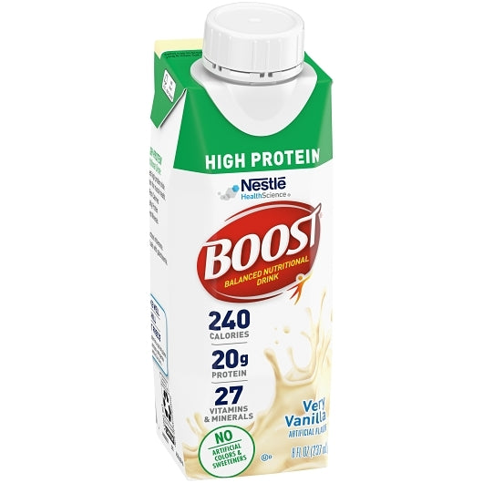 Boost High Protein Very Vanilla-8 fl oz.-24/Case