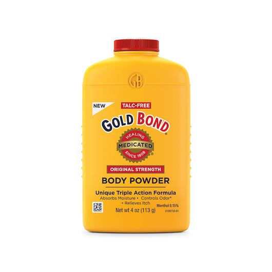 Gold Bond Medicated Body Powder-4 oz.-3/Box-8/Case