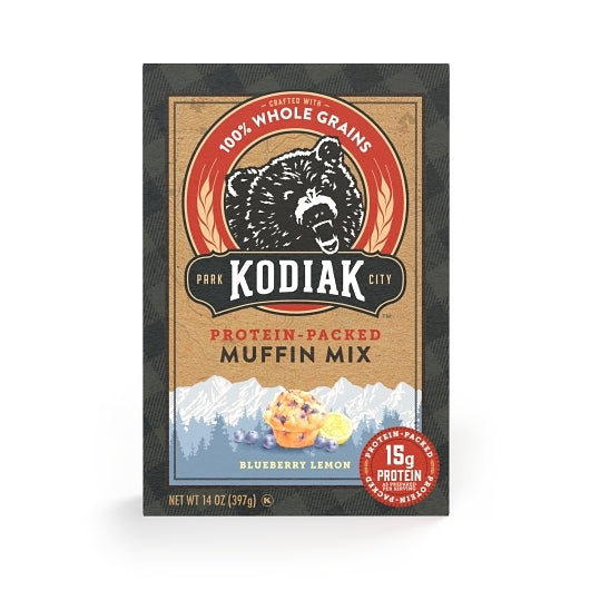 Kodiak Cakes Blueberry Lemon Muffin Mix-14 oz.-6/Case