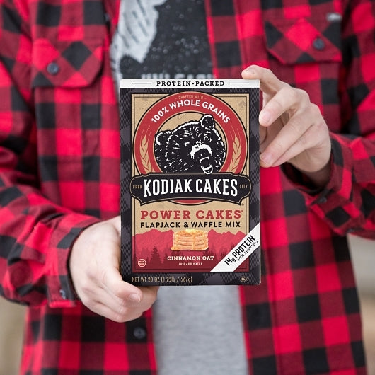 Kodiak Cakes Cinnamon Oat Flapjack Power Cakes-20 oz.-6/Case