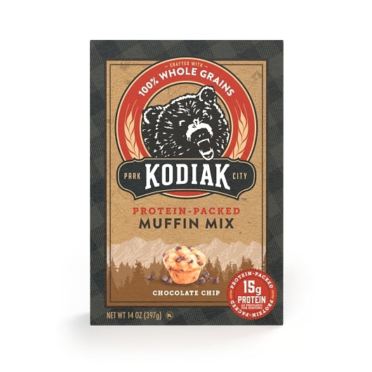 Kodiak Cakes Chocolate Chip Muffin Mix-14 oz.-6/Case