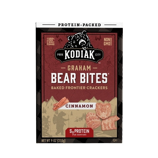 Kodiak Cakes Cinnamon Graham Crackers Bag In Box-9 oz.-8/Case