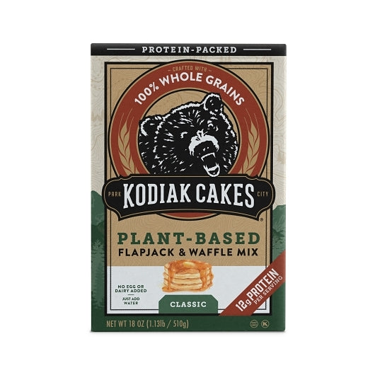 Kodiak Cakes Plant Based Classic Flapjack Mix-18 oz.-6/Case