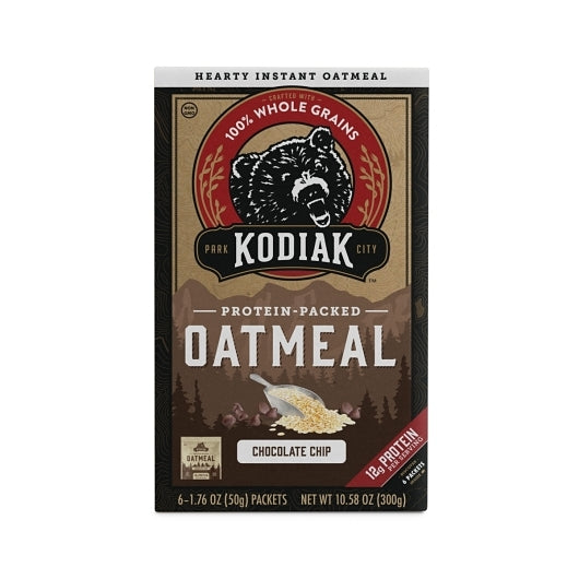 Kodiak Cakes Chocolate Chip Oatmeal Packets-10.58 oz.-6/Case